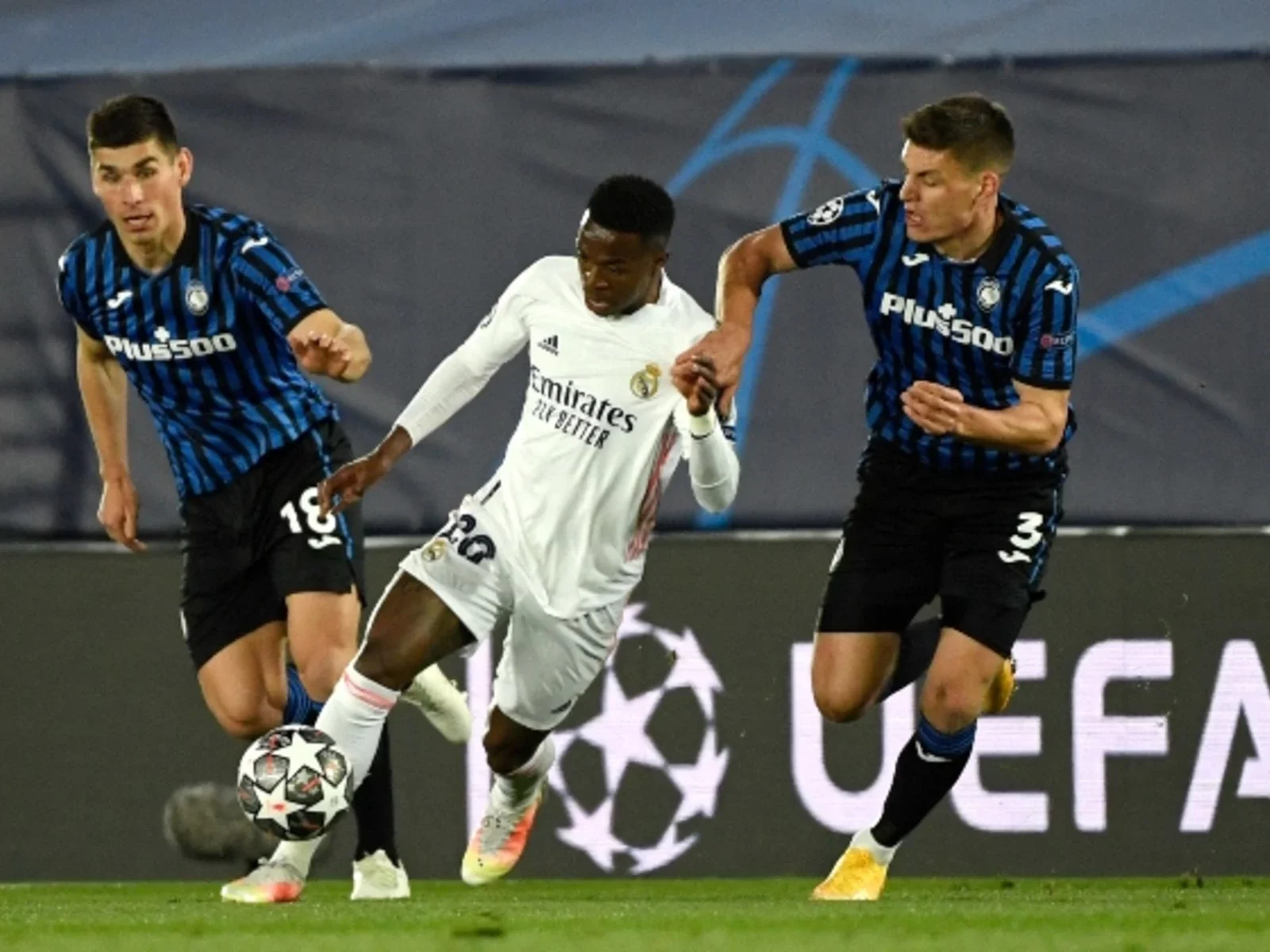 Real Madrid ganó 4-1 la serie frente a Atalanta. / Foto: AFP