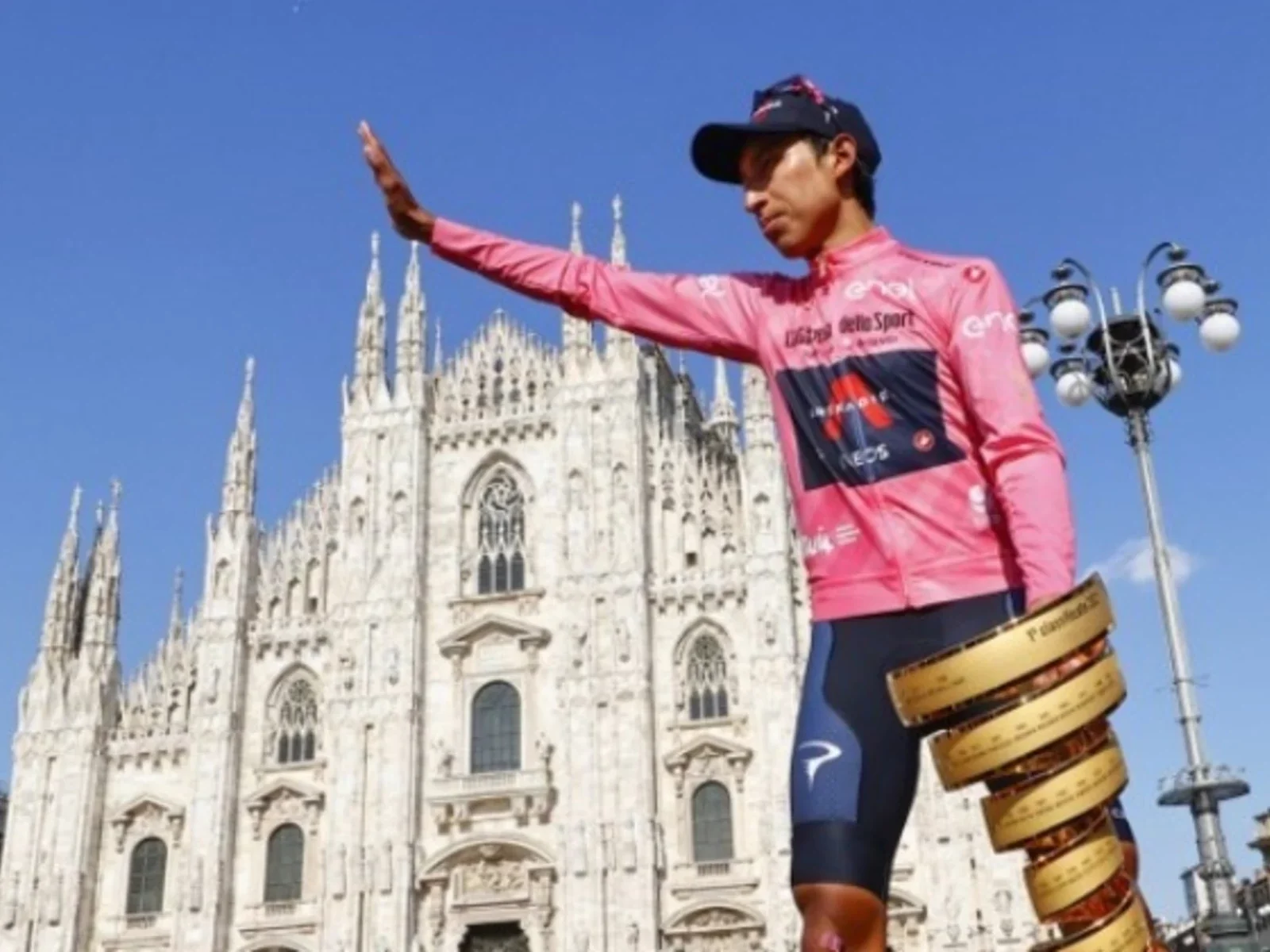 Egan Bernal hace historia en el ciclismo colombiano / AFP