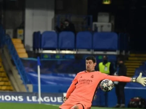 Courtois tuvo atajadas importantes / AFP