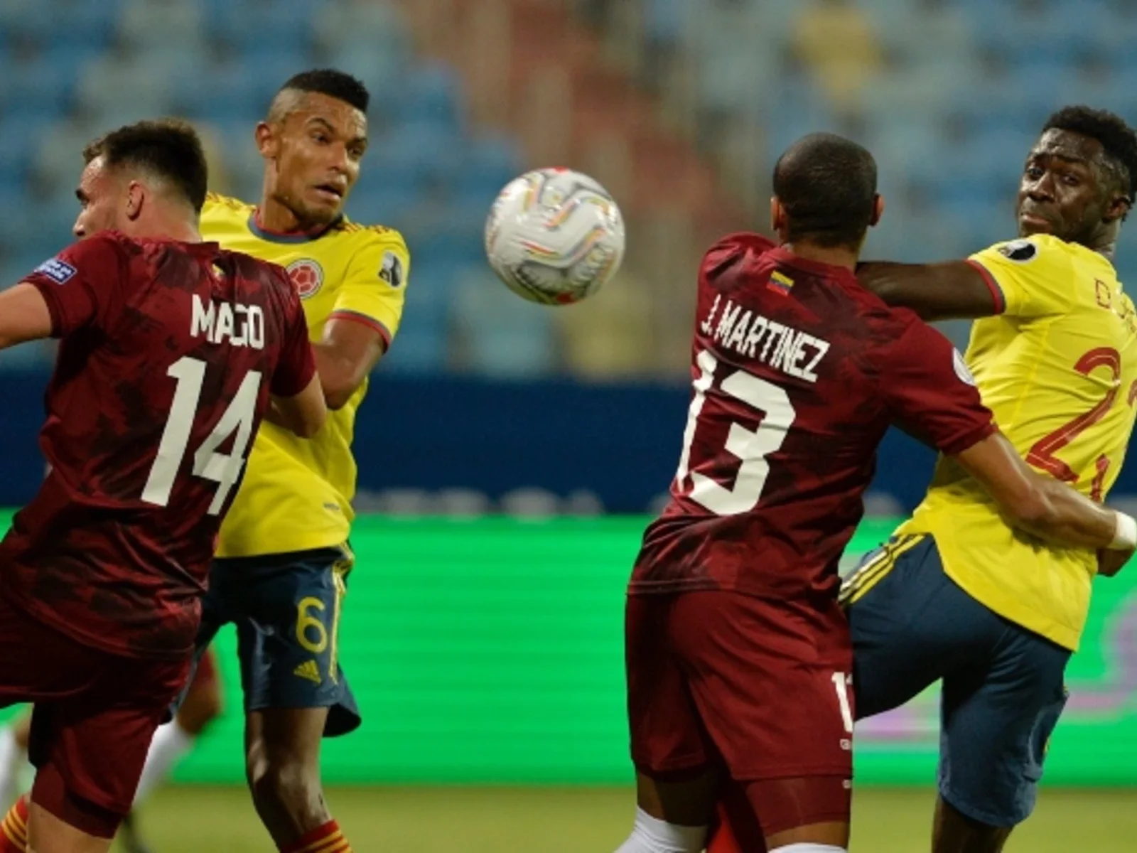 Colombia buscó el gol, pero no pudo concretarlo / FCF