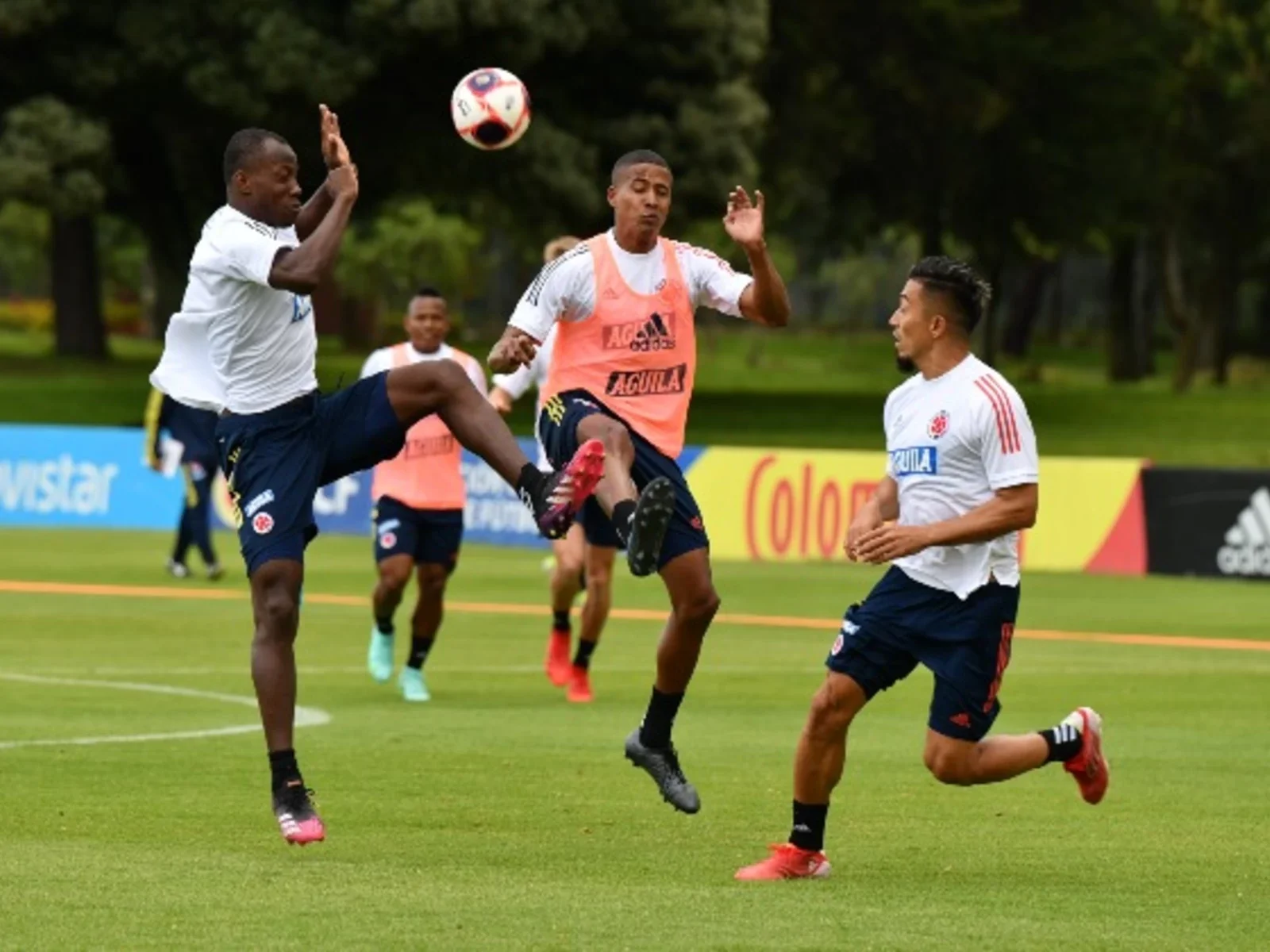 Entrenamiento de la selección Colombia / Foto FCF