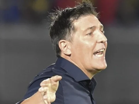 Eduardo Berizzo, seleccionador de Paraguay/ AFP
