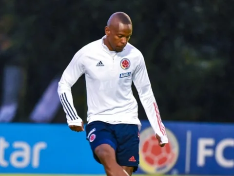 Yerson Candelo, representante de la Liga BetPlay en la convocatoria. / Foto: FCF