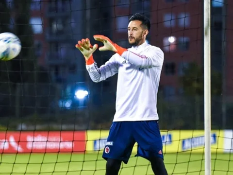 Camilo Vargas, uno de los tres arqueros convocados. / Foto: FCF
