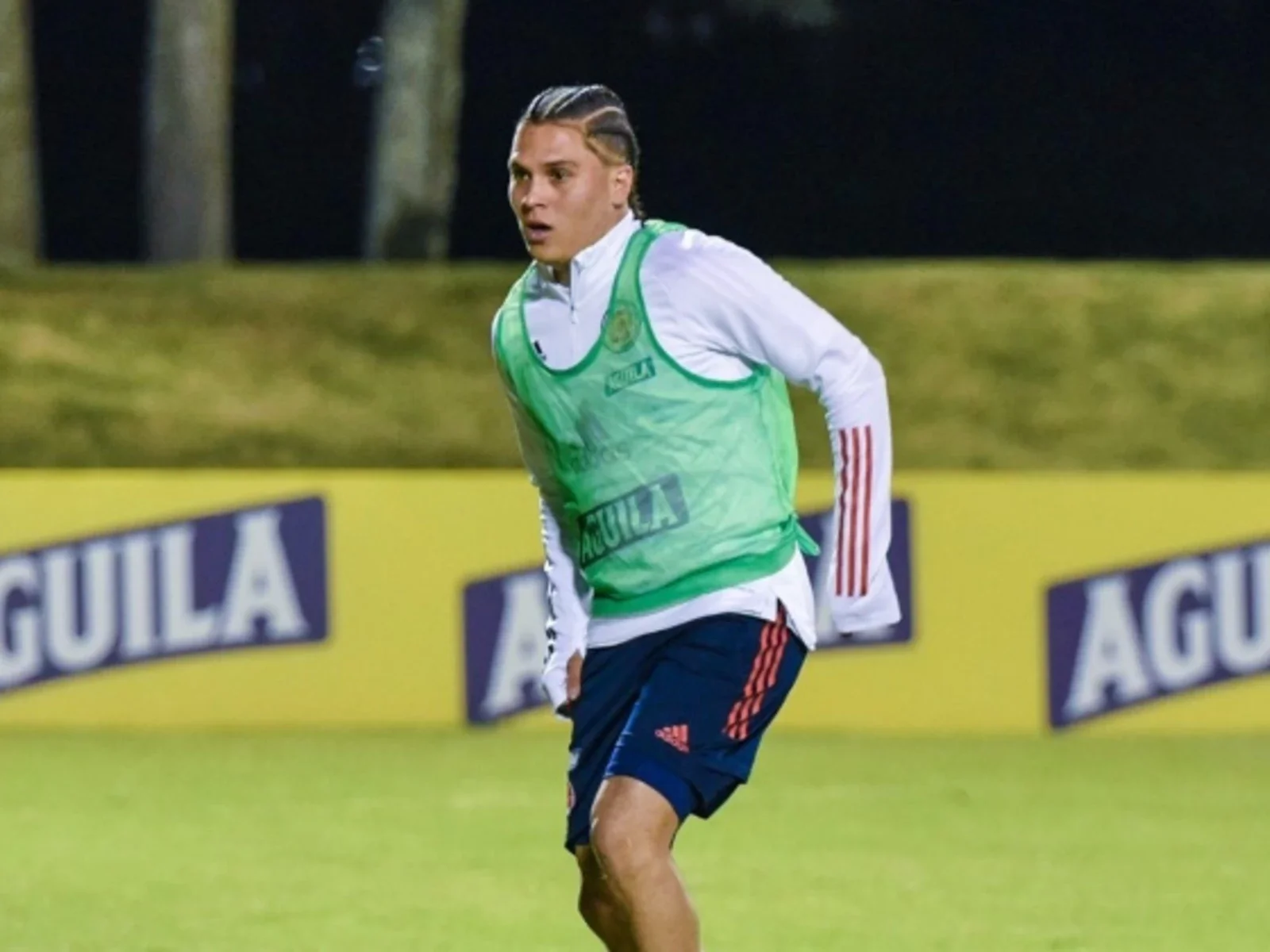 Quintero, el primer jugador en unirse a la concentración de Colombia. / Foto: FCF