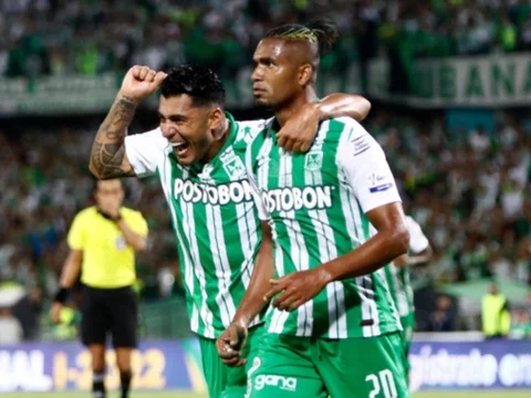 Danovis Banguero fue el autor del primer gol de Nacional en los primeros 90 minutos de la Final. / Foto: Vizzorimage.