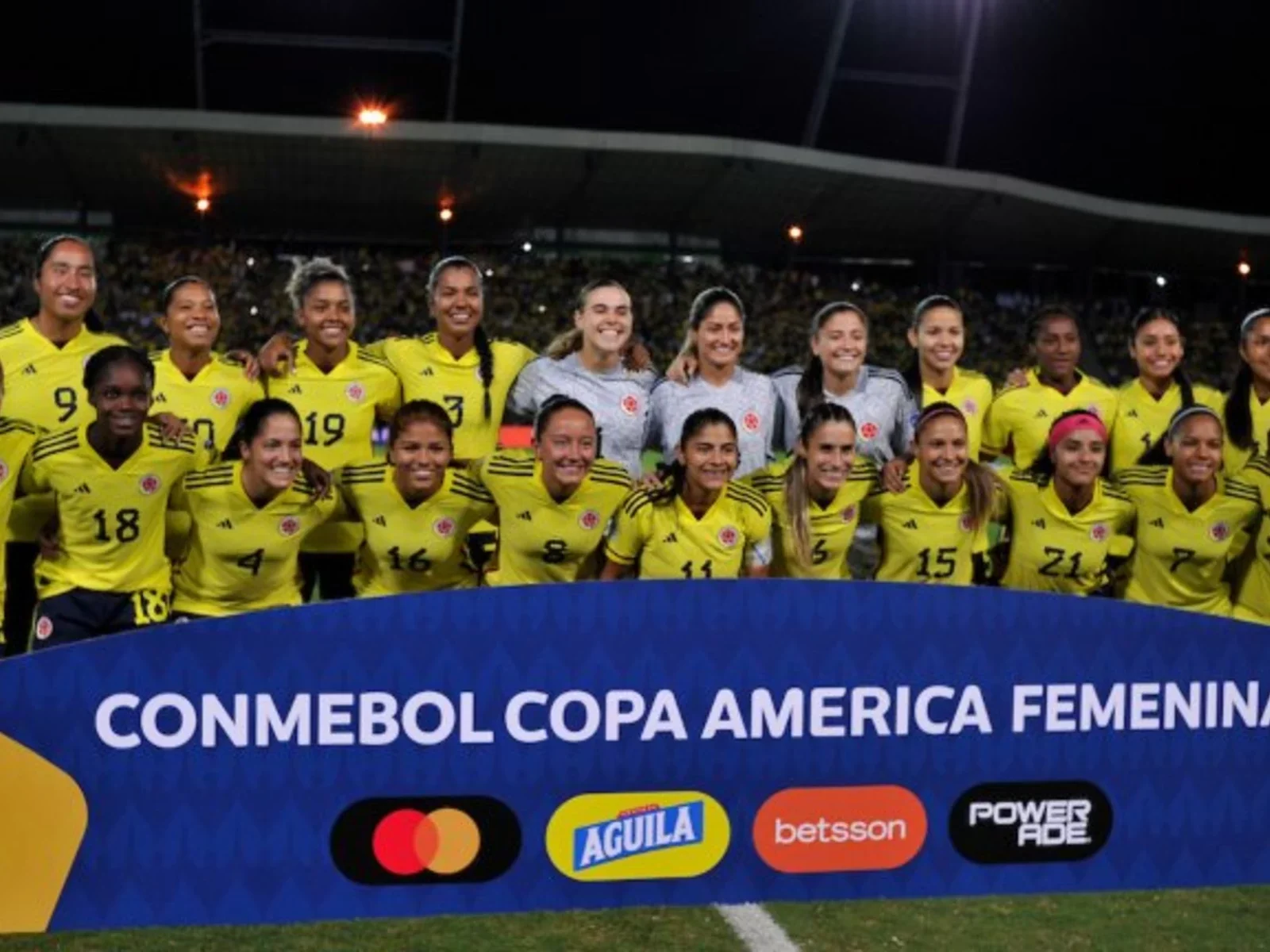 Las jugadoras buscan ser las campeonas de la Copa América Femenina. / Foto: VizzorImage - Ricardo Vejarano
