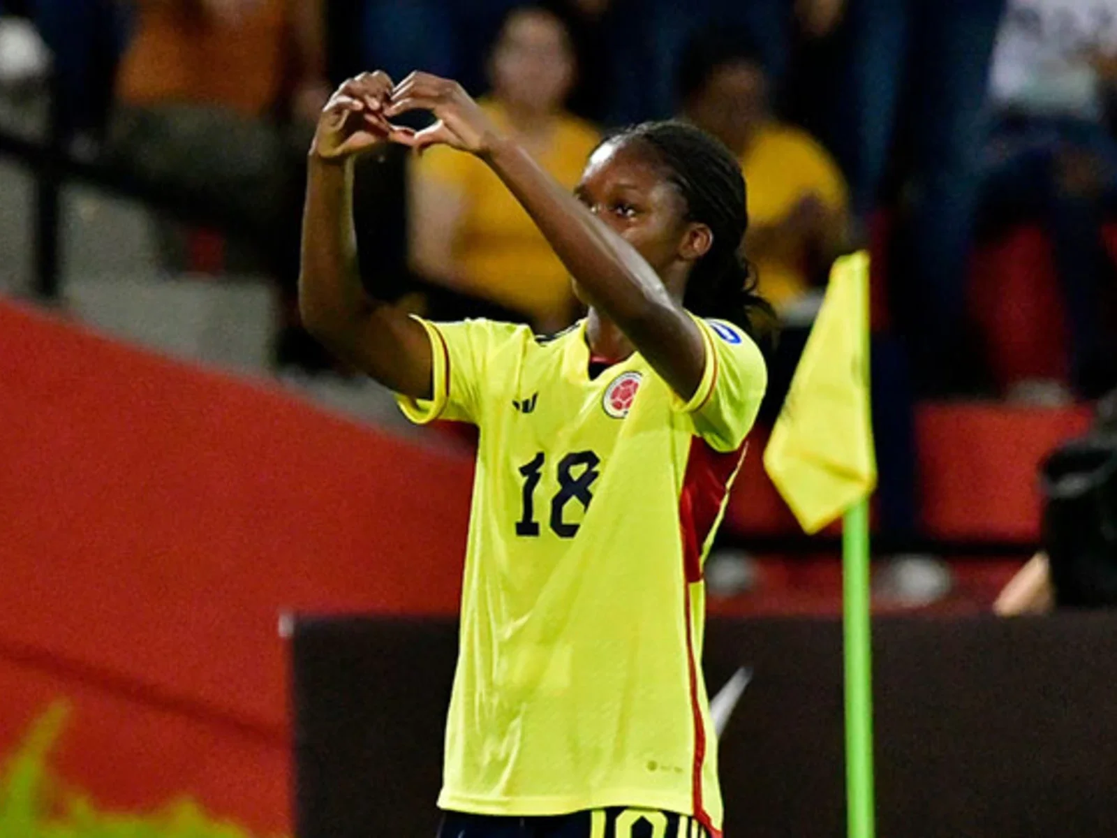 Linda Caicedo marcó el único gol del partido. / Foto: VizzorImage - Miguel Vergel