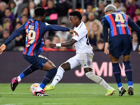 Vinícius abrió el marcadaor / AFP