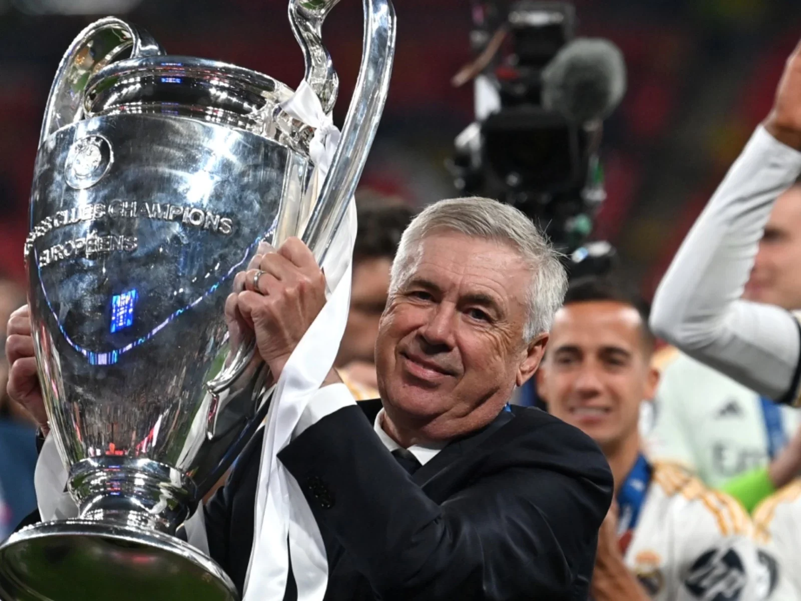 Carlo Ancelotti levantó otra Champions League con Real Madrid / Foto: AFP