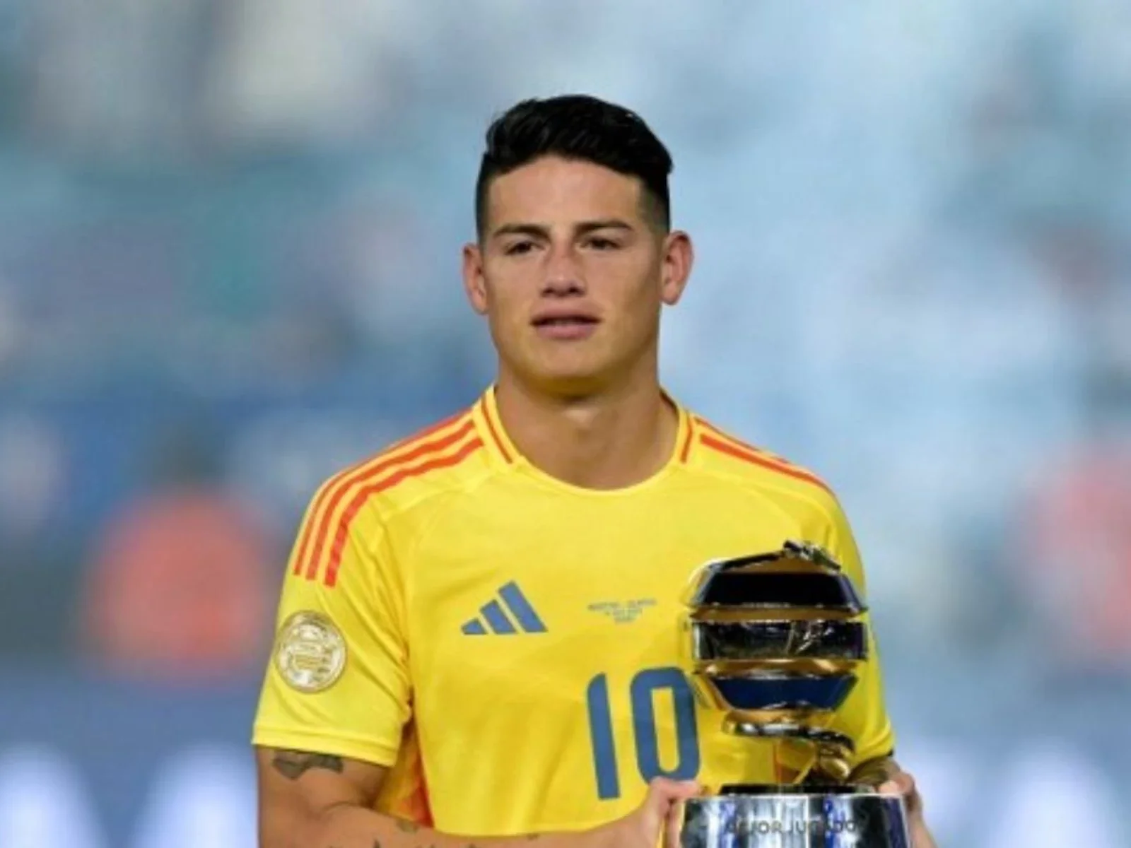 James, el mejor jugador de la Copa América / AFP