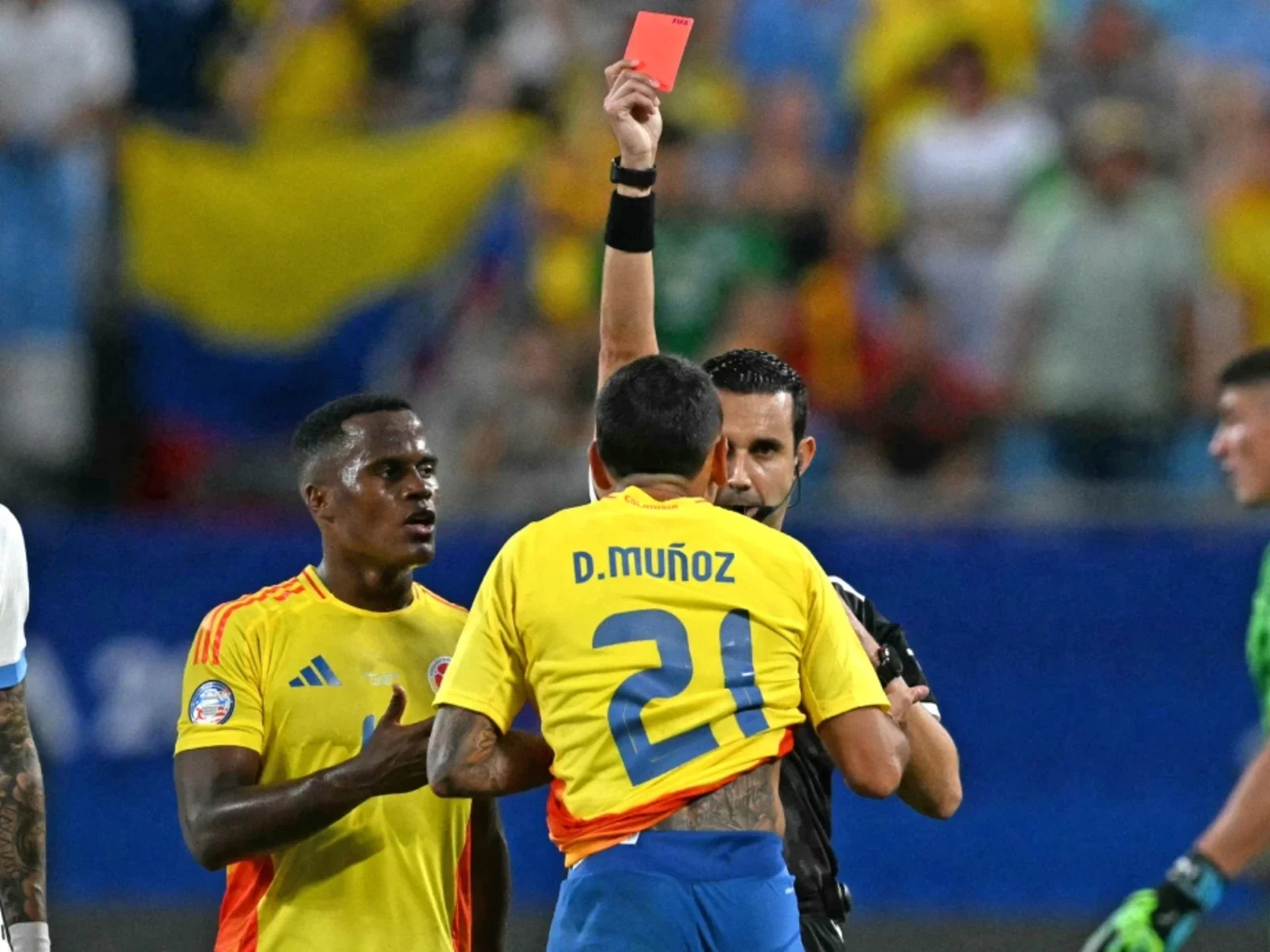 Colombia, finalista de la Copa América 2024, tras derrotar a Uruguay - AFP