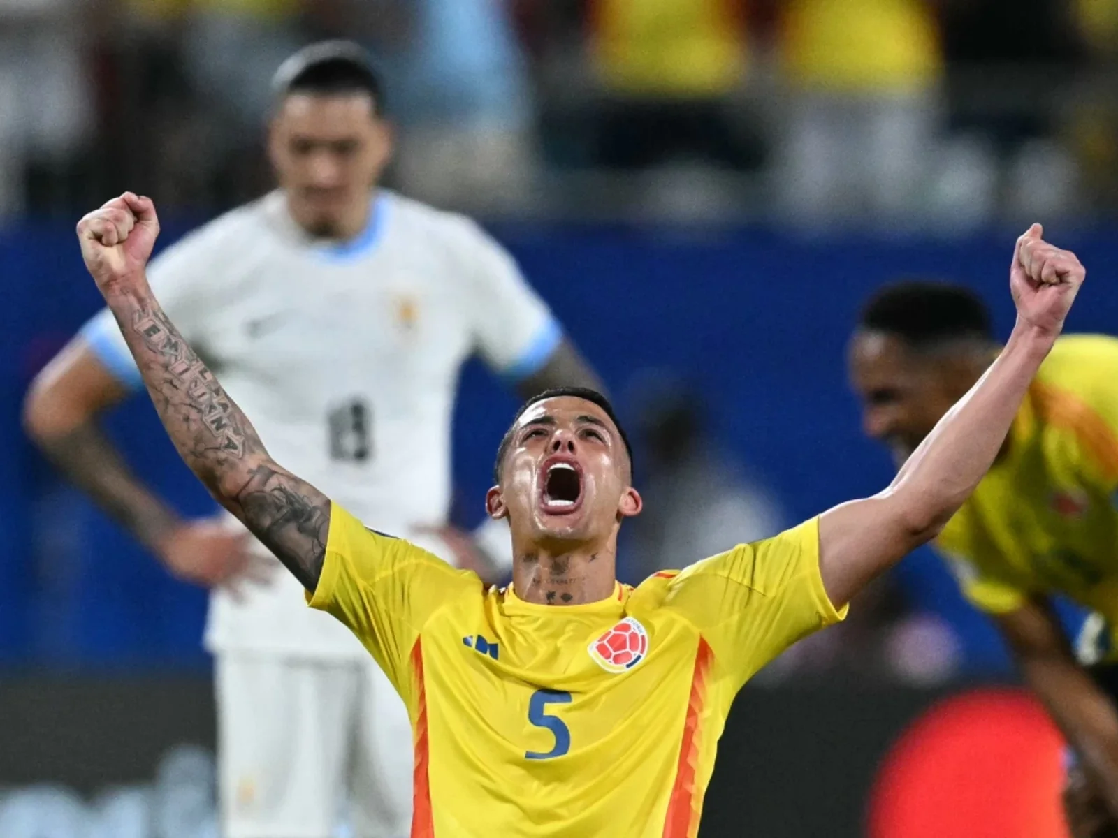 Colombia, finalista de la Copa América 2024, tras derrotar a Uruguay - AFP