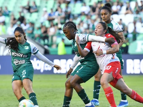 La final ida de la Liga Femenina entre Cali y Santa Fe - VizzorImage