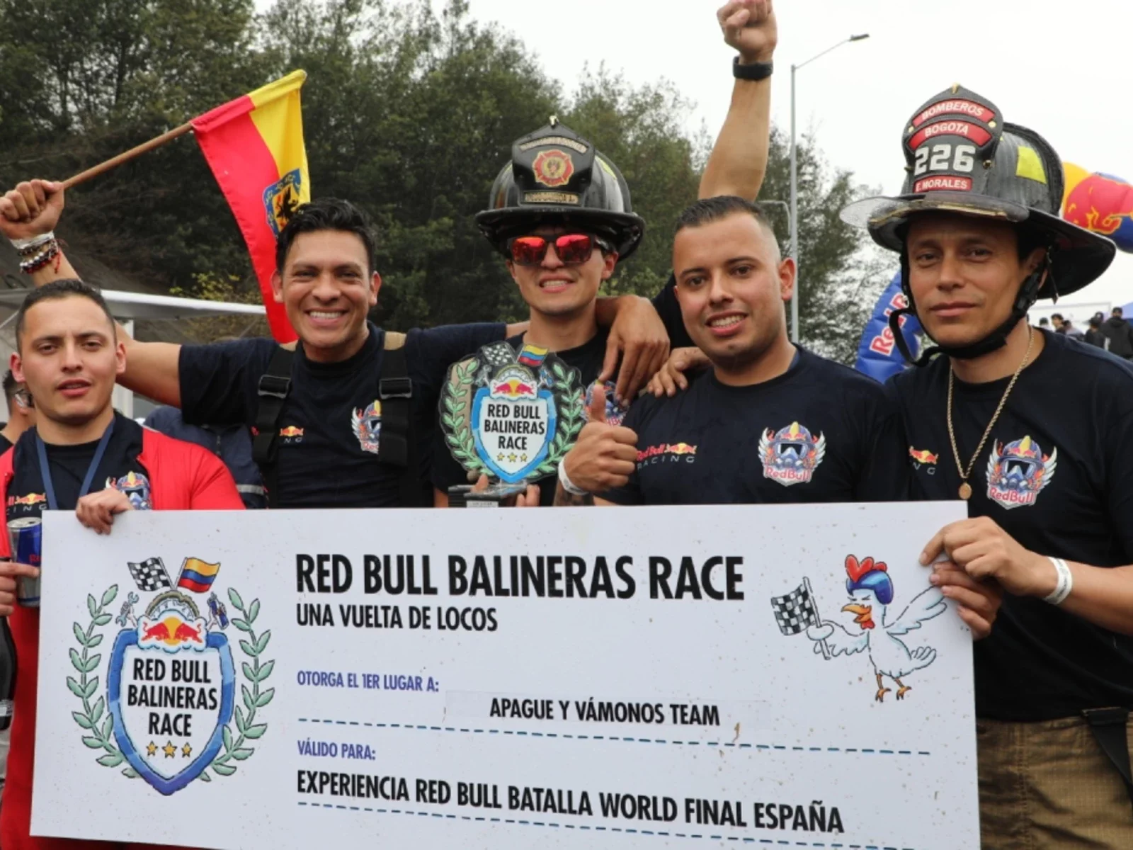 Participantes en la Red Bull Balineras Race 2024 - Win Sports