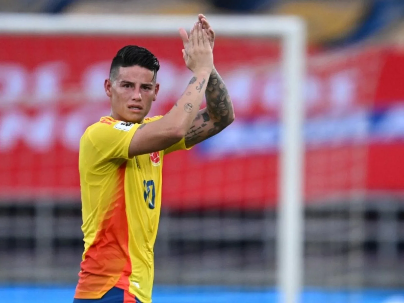 James Rodríguez dio asistencia y marcó gol ante Argentina - AFP