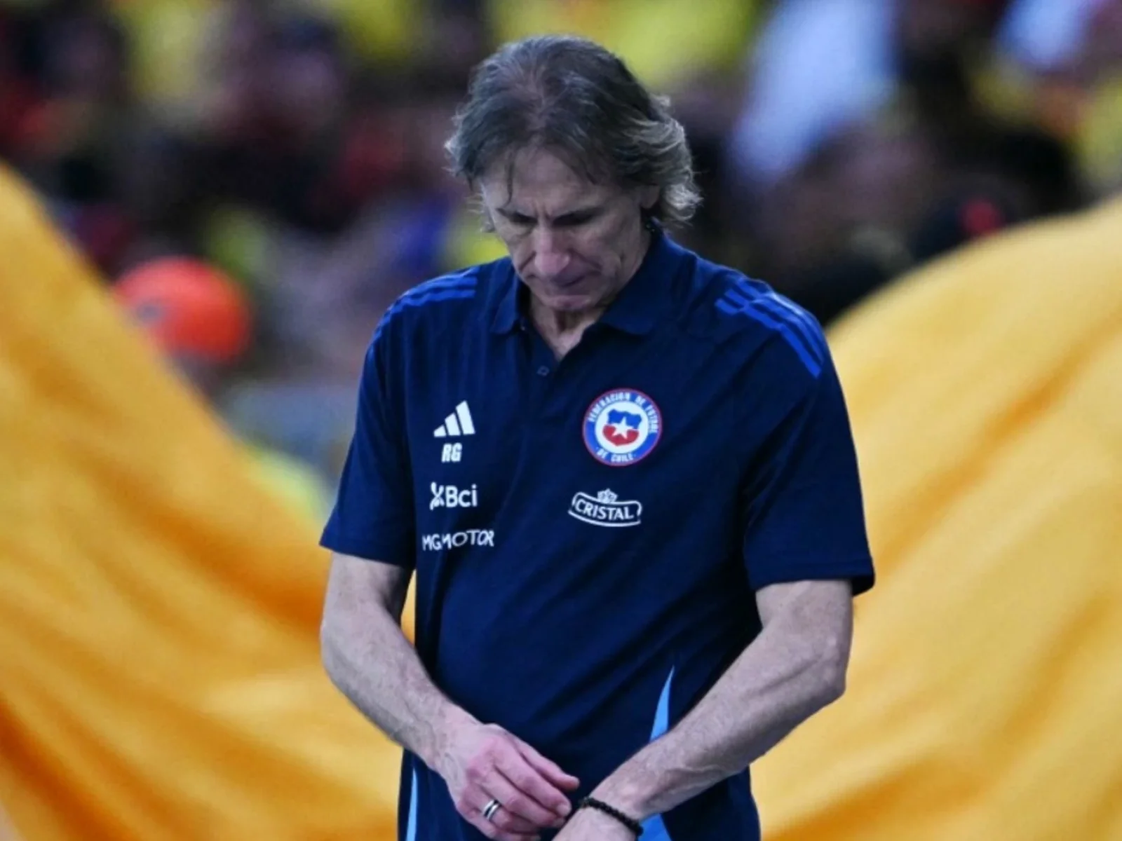 Ricardo Gareca, entrenador de la selección de Chile - AFP