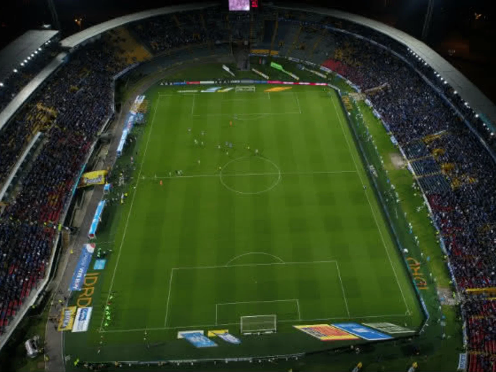 Así lució El Campín en el Millonarios vs. Nacional, visto desde las alturas