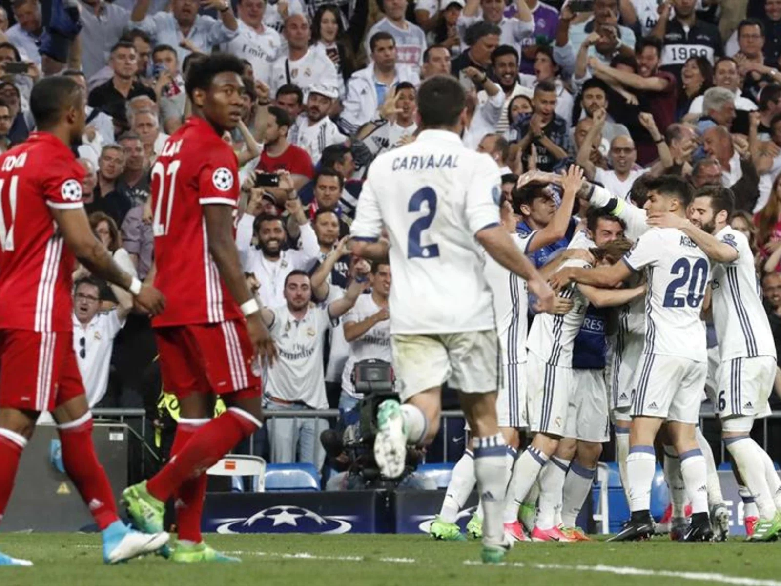 Champions League | Mira las mejores imágenes de la clasificación de Real Madrid y Atlético a semis