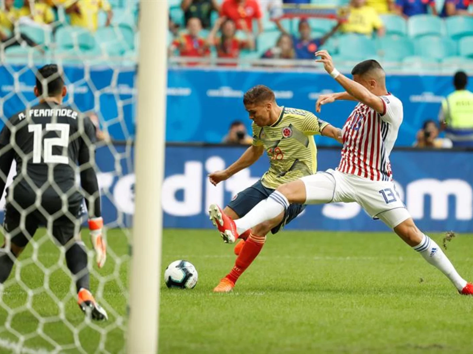 Copa América | En imágenes el triunfo de Colombia sobre Paraguay