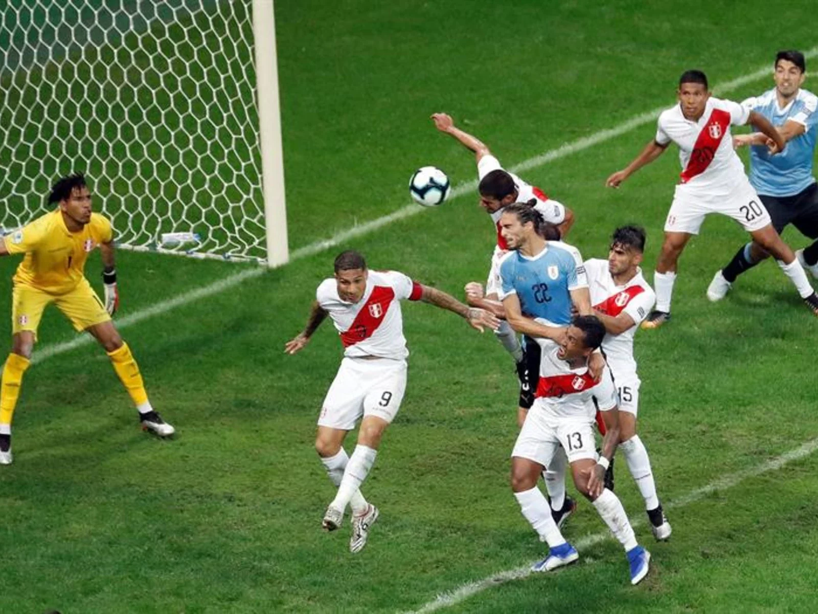 Copa América | En imágenes la clasificación de Perú frente a Uruguay