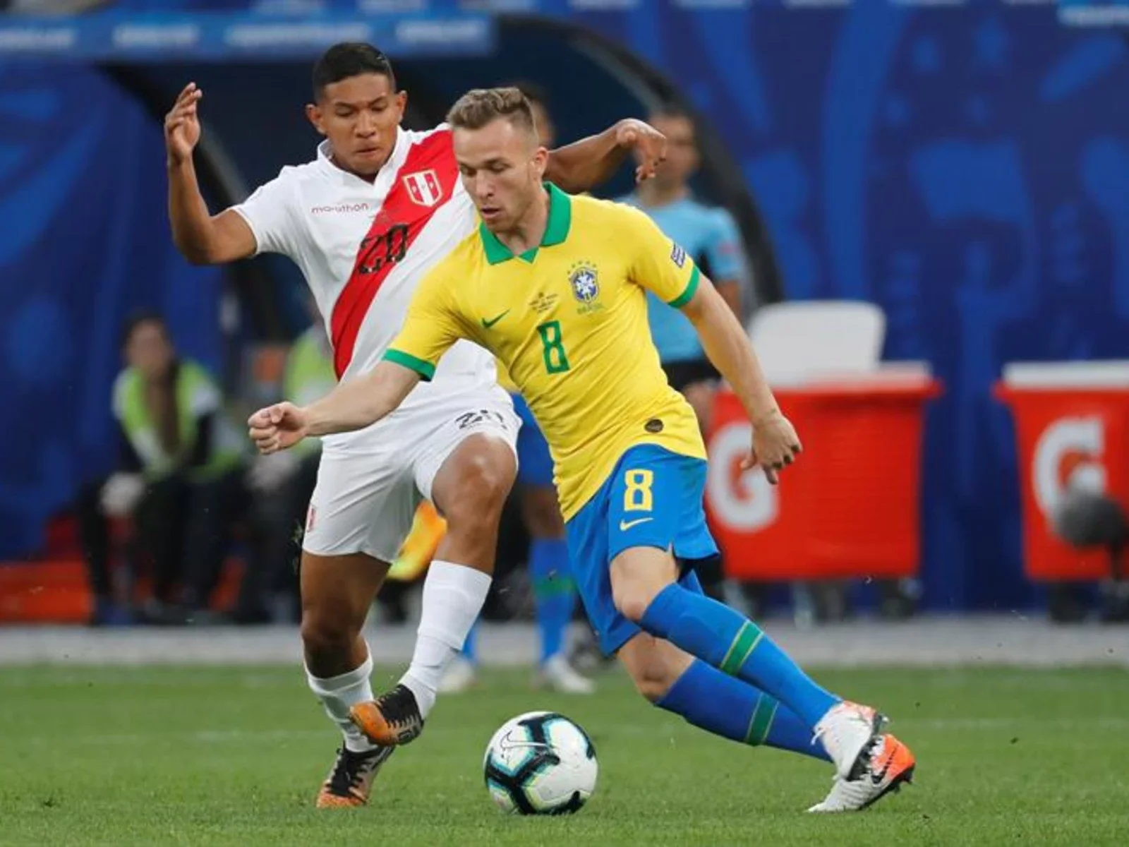 Copa América | Estas son las mejores fotos de la goleada de Brasil sobre Perú