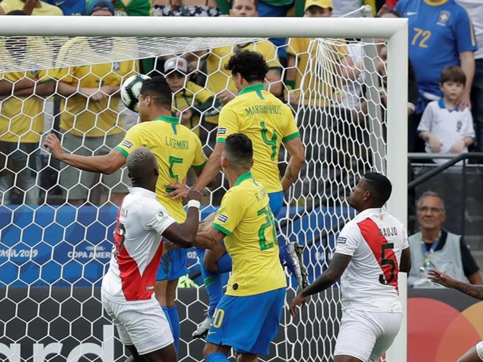 Copa América | Estas son las mejores fotos de la goleada de Brasil sobre Perú