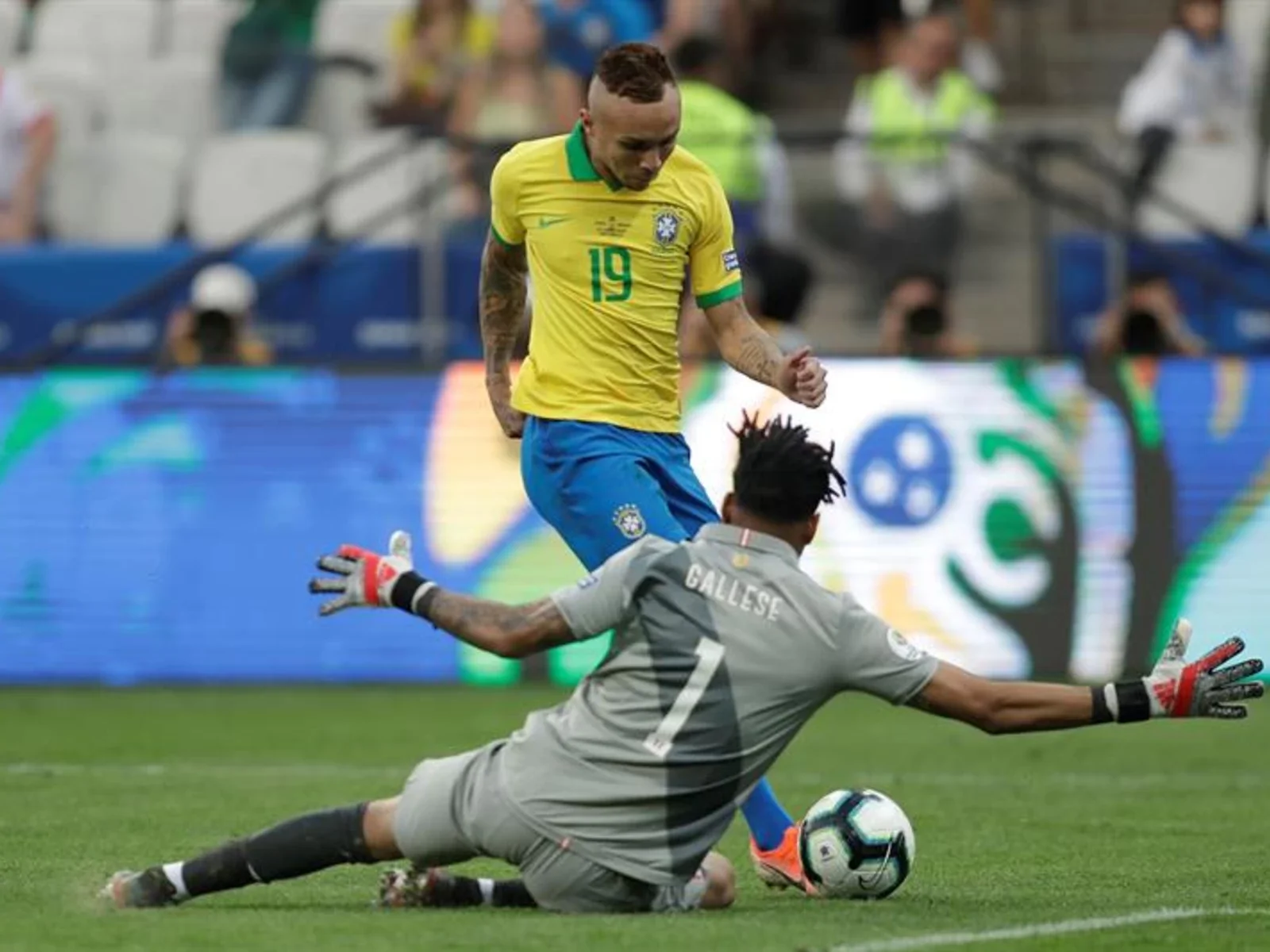 Copa América | Estas son las mejores fotos de la goleada de Brasil sobre Perú