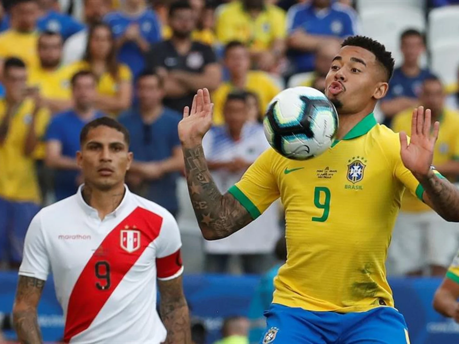 Copa América | Estas son las mejores fotos de la goleada de Brasil sobre Perú