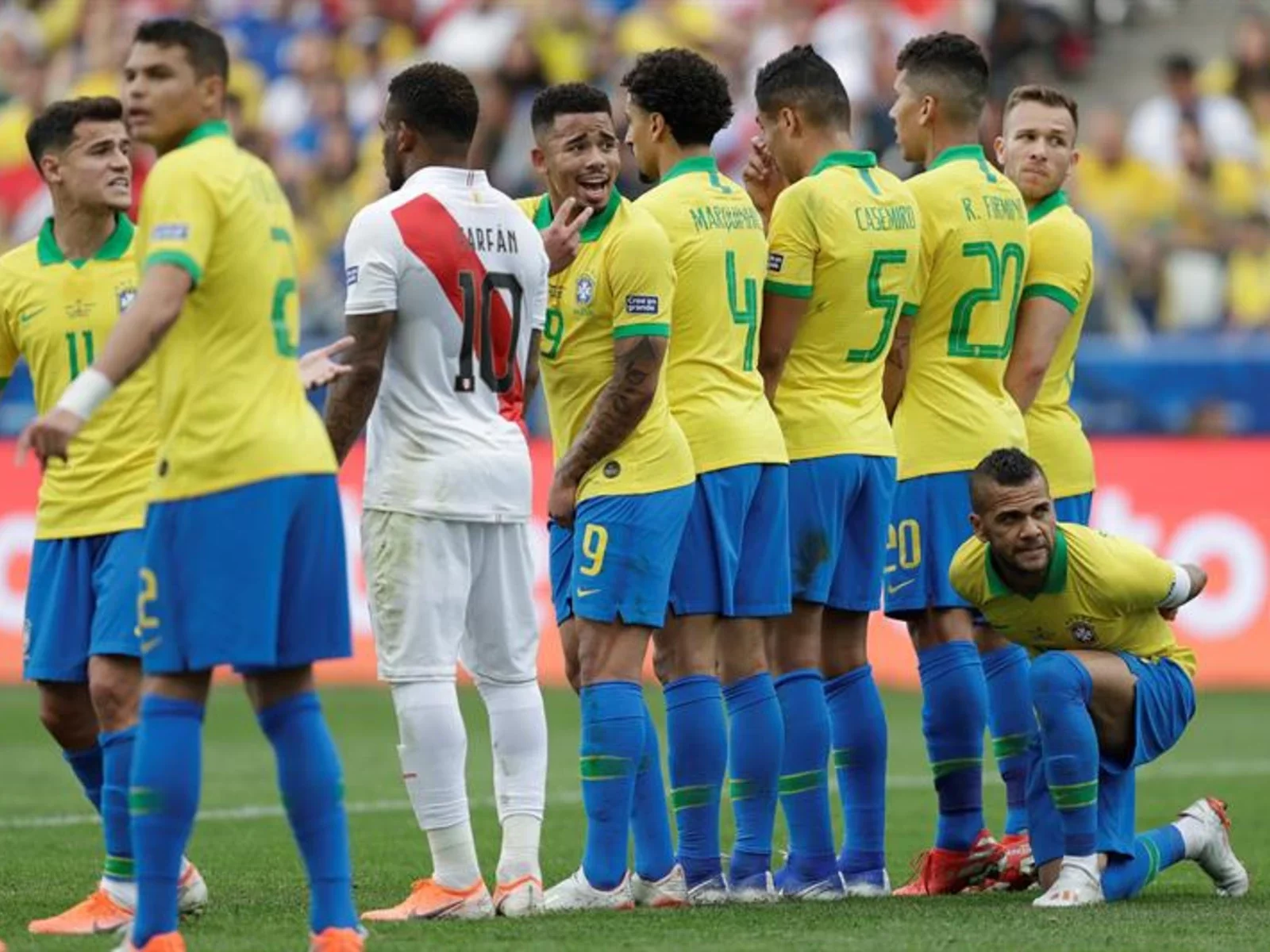 Copa América | Estas son las mejores fotos de la goleada de Brasil sobre Perú