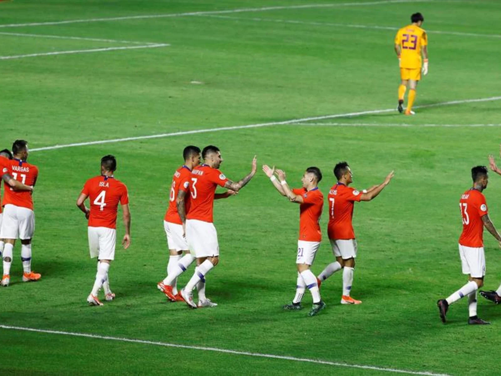 Copa América | Las mejores postales de la goleada de Chile sobre Japón