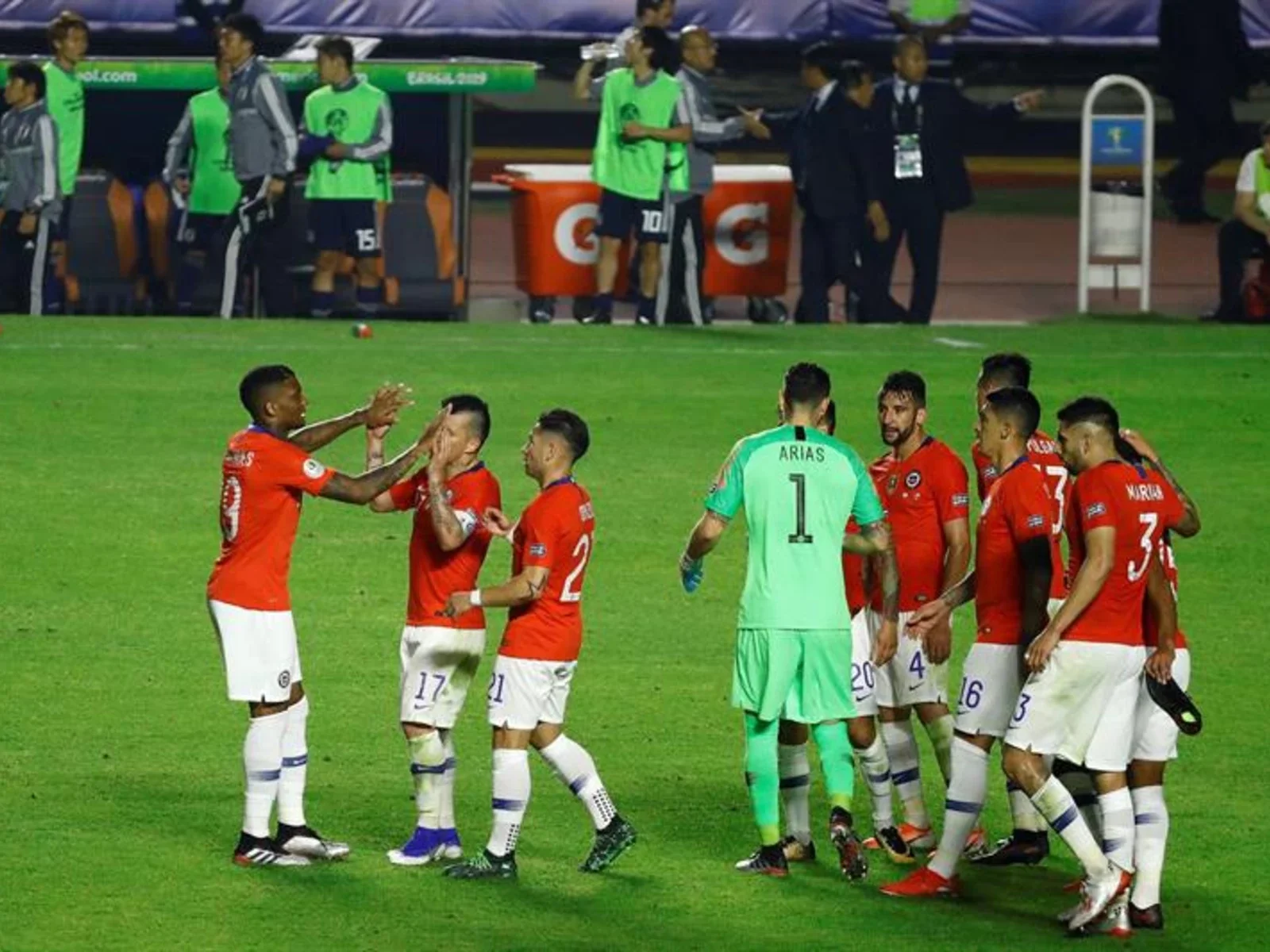 Copa América | Las mejores postales de la goleada de Chile sobre Japón