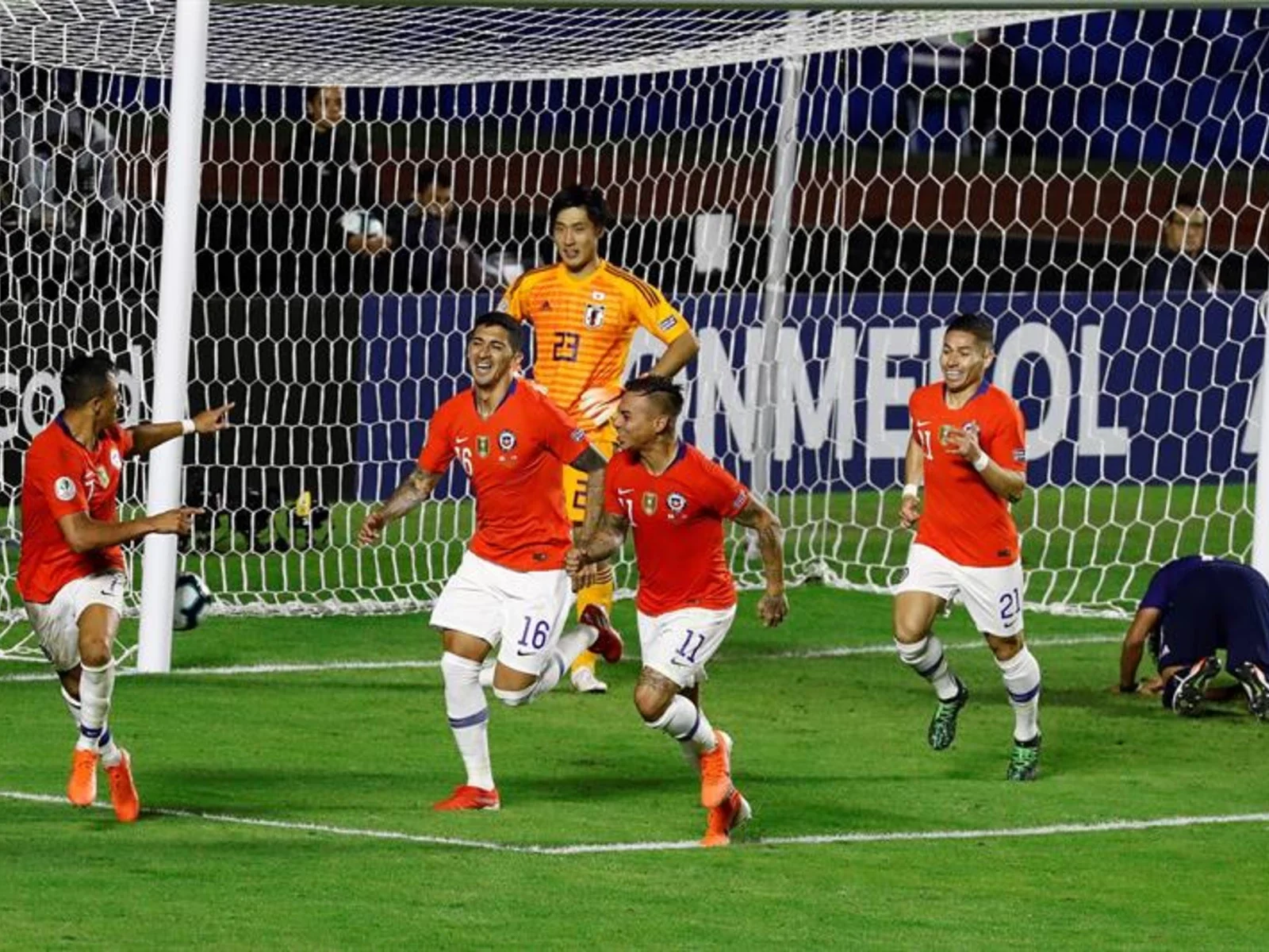 Copa América | Las mejores postales de la goleada de Chile sobre Japón