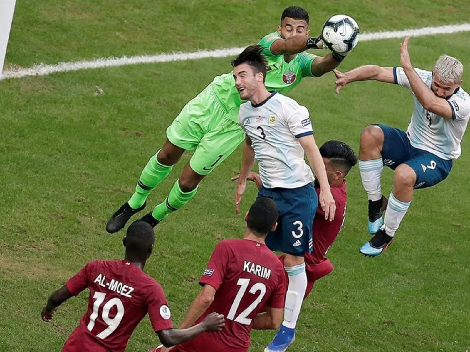 Copa América | Las mejores postales de la victoria de Argentina frente a Catar