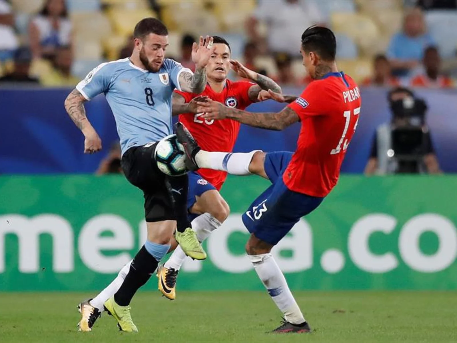 Copa América | Las mejores postales de la victoria de Uruguay frente a Chile