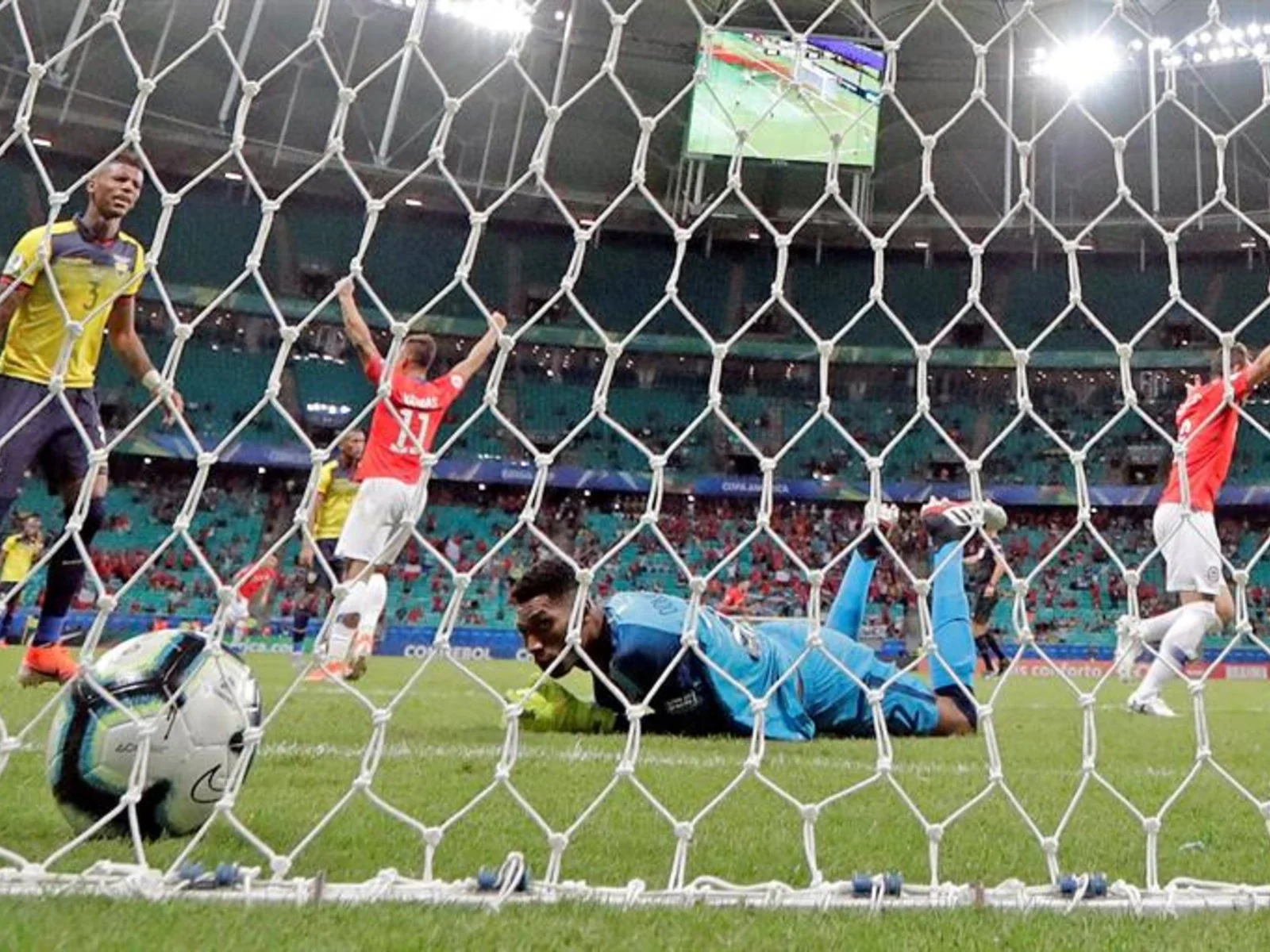 Copa América | Las mejores postales del triunfo de Chile frente a Ecuador