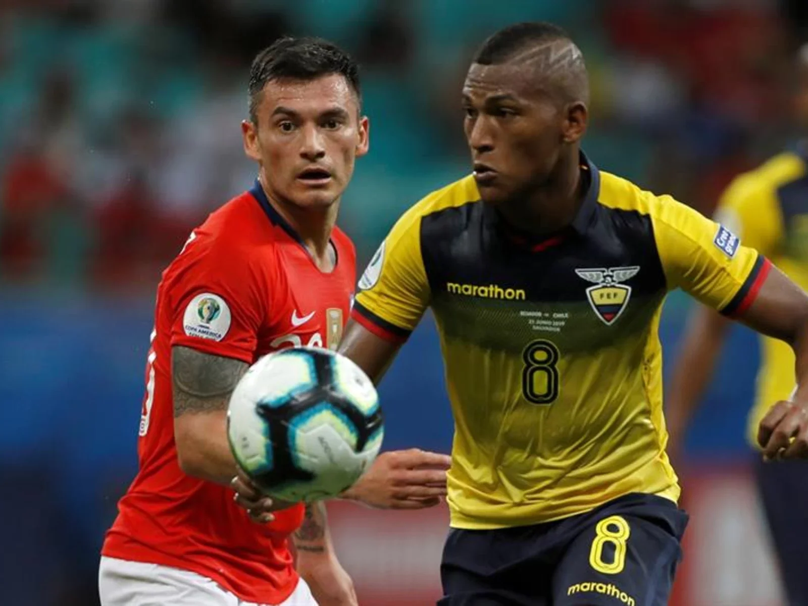 Copa América | Las mejores postales del triunfo de Chile frente a Ecuador