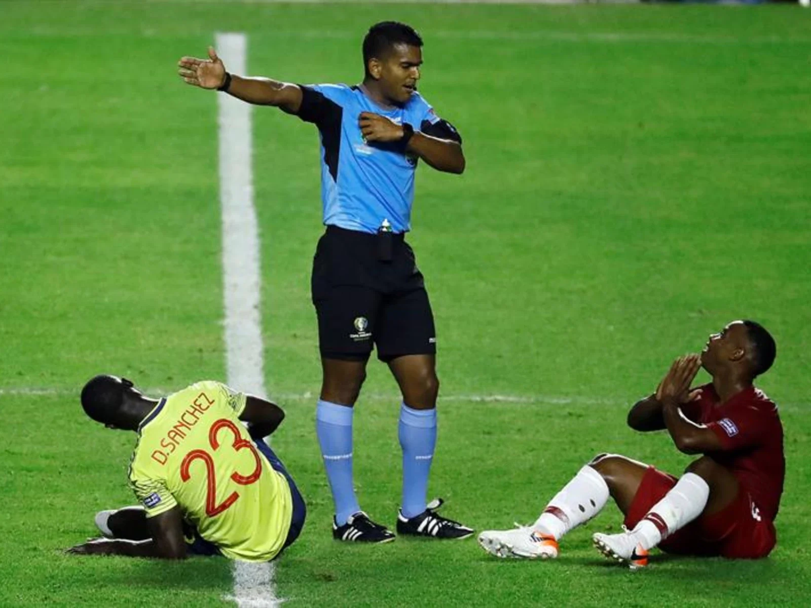 Copa América | Repasa las mejores fotos del triunfo de Colombia sobre Catar