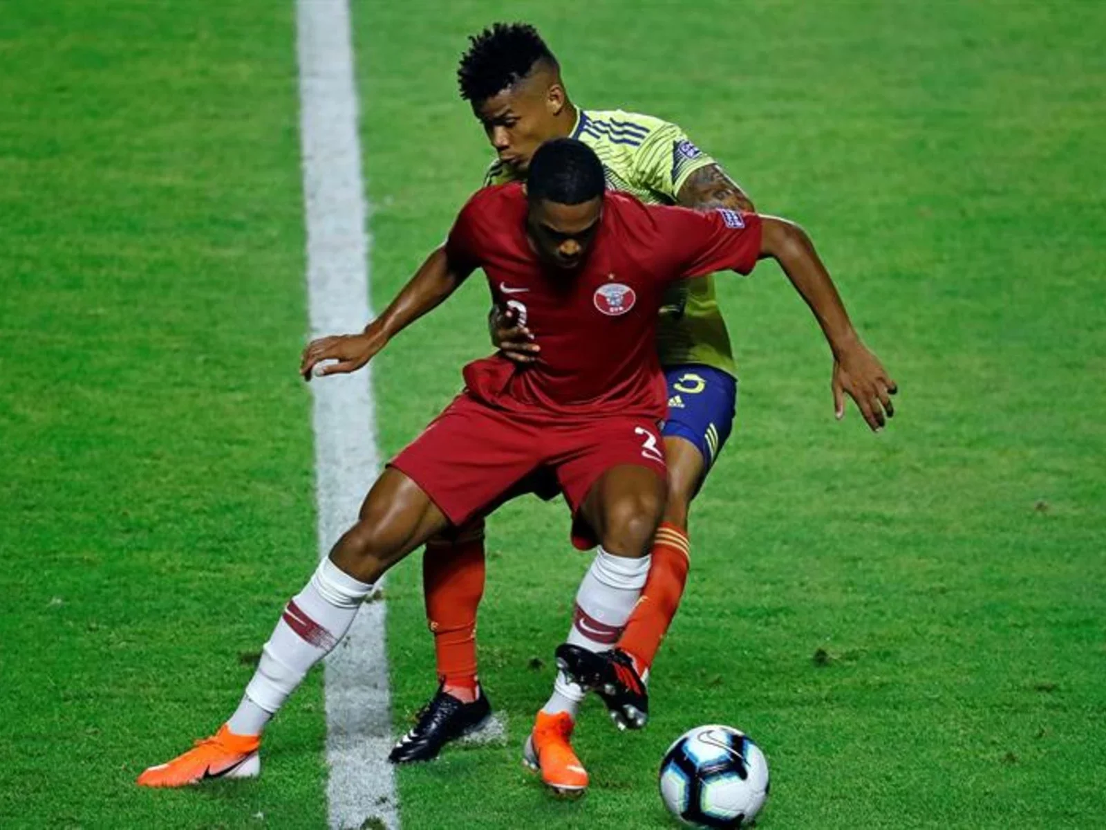 Copa América | Repasa las mejores fotos del triunfo de Colombia sobre Catar