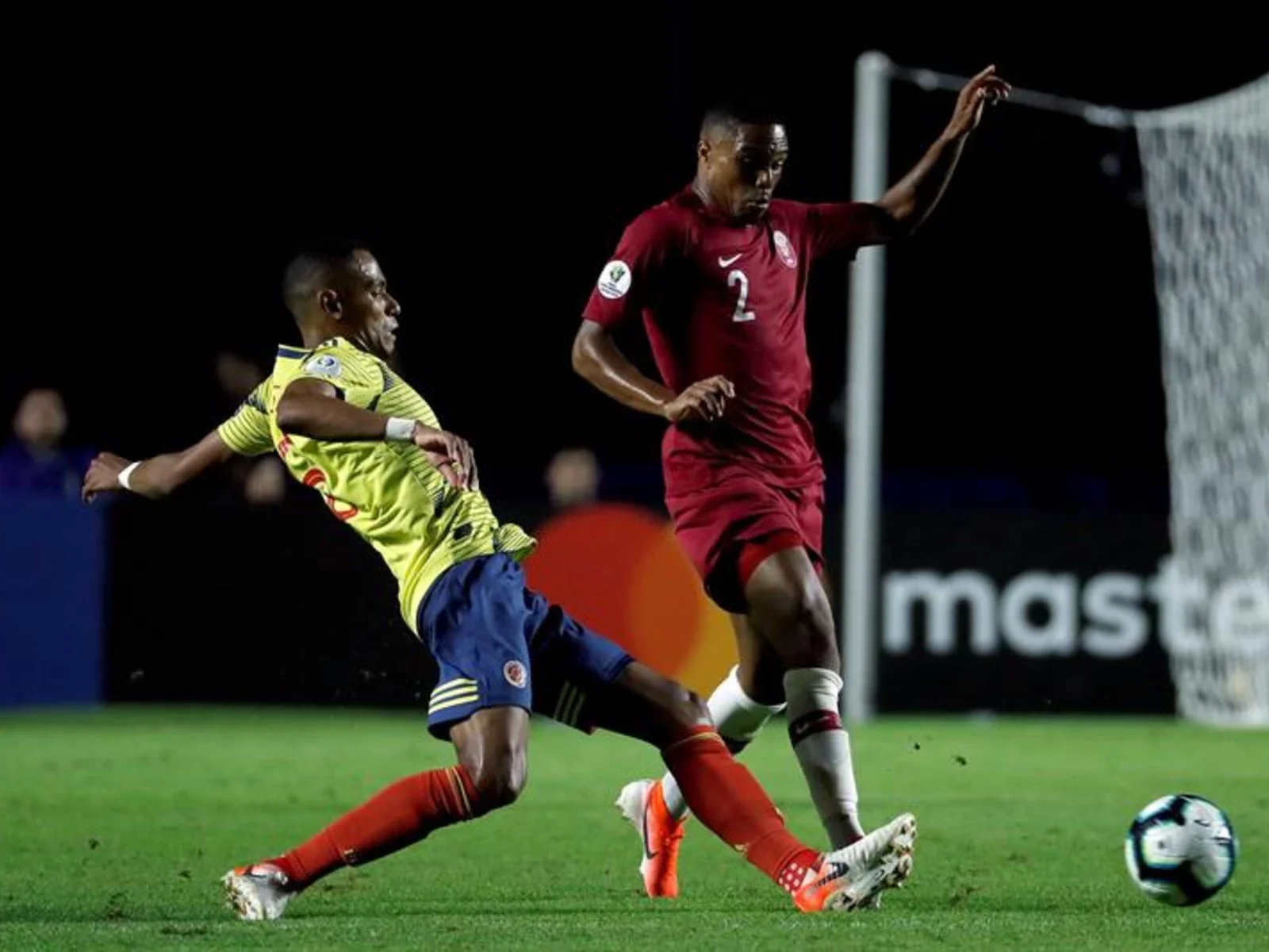 Copa América | Repasa las mejores fotos del triunfo de Colombia sobre Catar