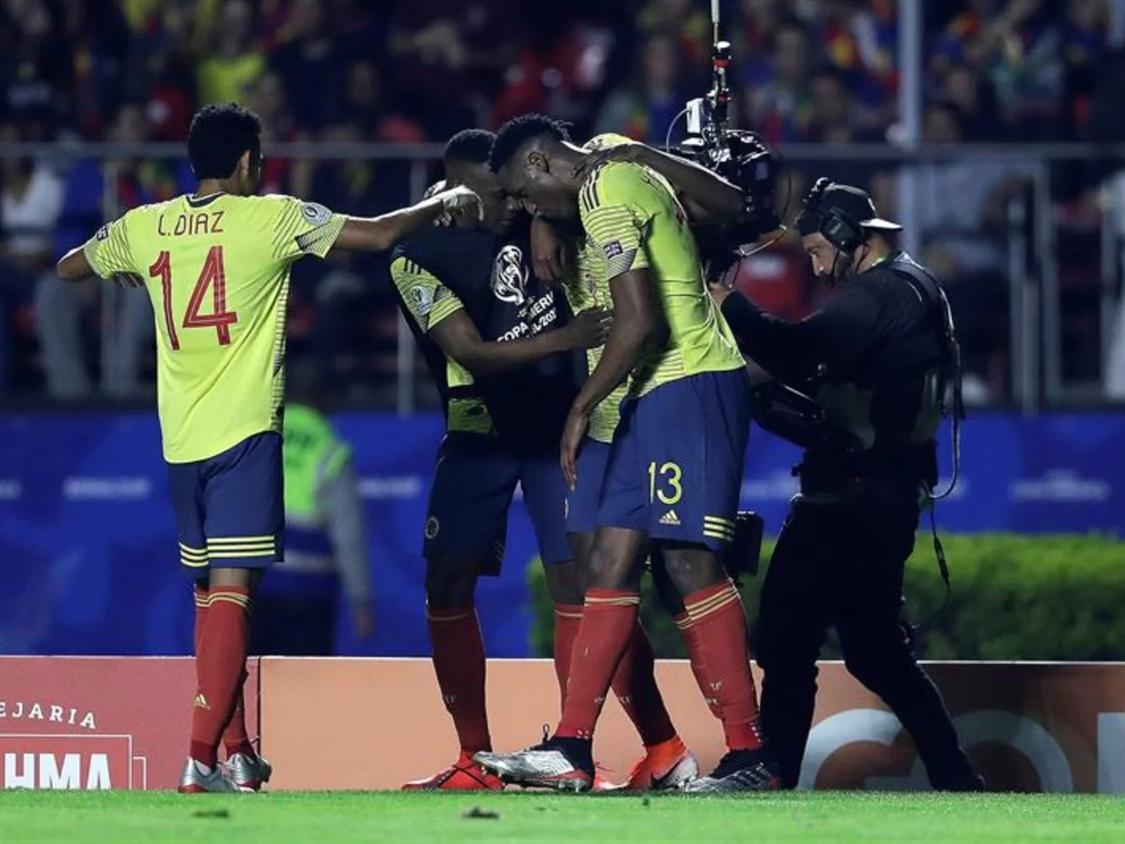 Copa América | Repasa las mejores fotos del triunfo de Colombia sobre Catar
