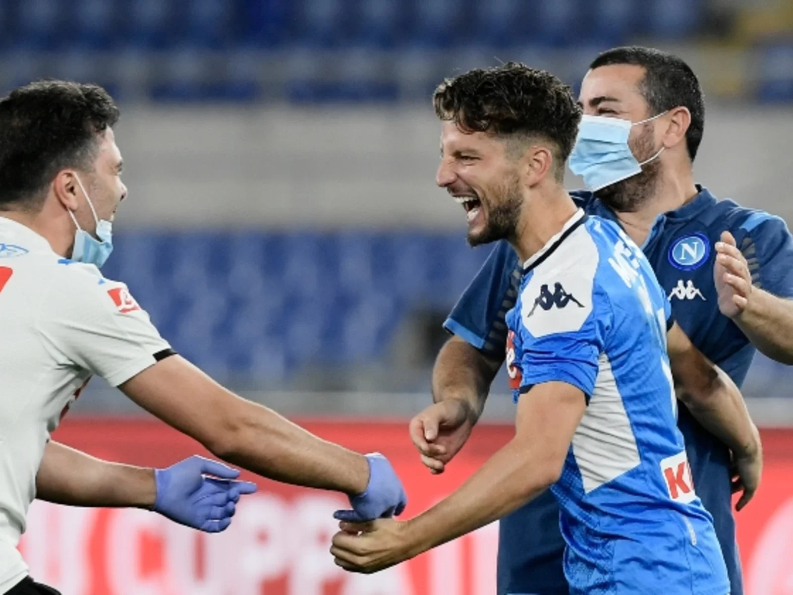 Copa Italia | En fotos, así fue el título de Nápoli frente a Juventus