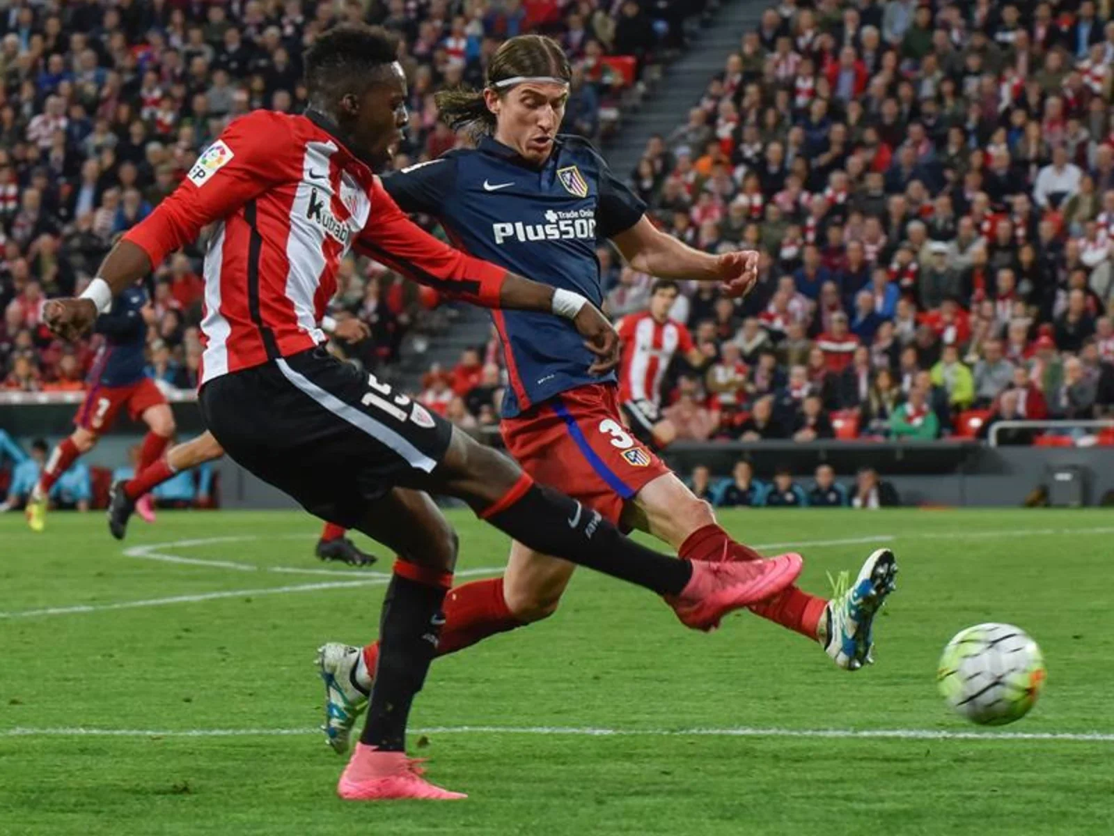 El sufrido triunfo de Atlético de Madrid sobre Bilbao en imágenes