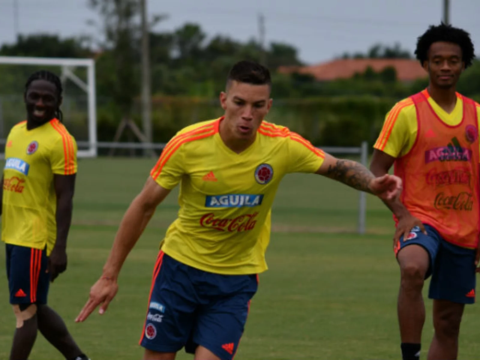 En imágenes, así se prepara Colombia para enfrentar a EE.UU.