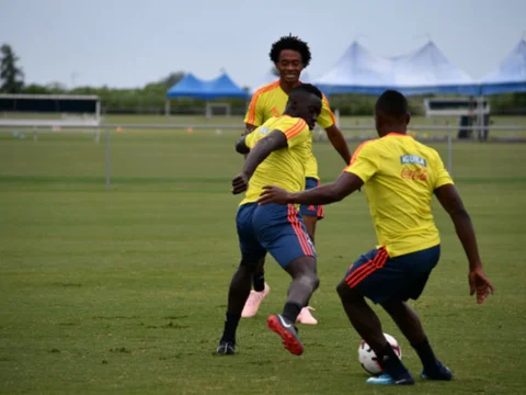 En imágenes, así se prepara Colombia para enfrentar a EE.UU.