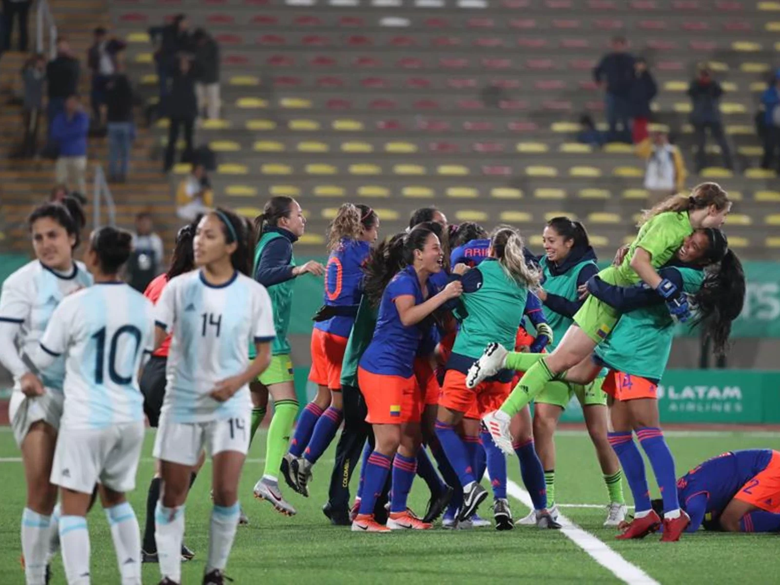En imágenes, el oro de la Selección Colombia Femenina en los Panamericanos