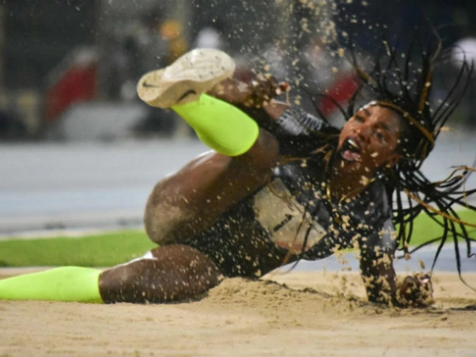 En imágenes, el salto que le dio a Caterine Ibargüen la clasificación a Tokio 2020