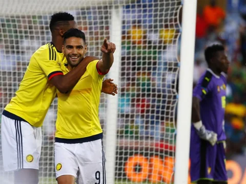 En imágenes, la victoria de Colombia sobre Camerún en Getafe