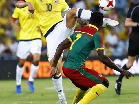 En imágenes, la victoria de Colombia sobre Camerún en Getafe