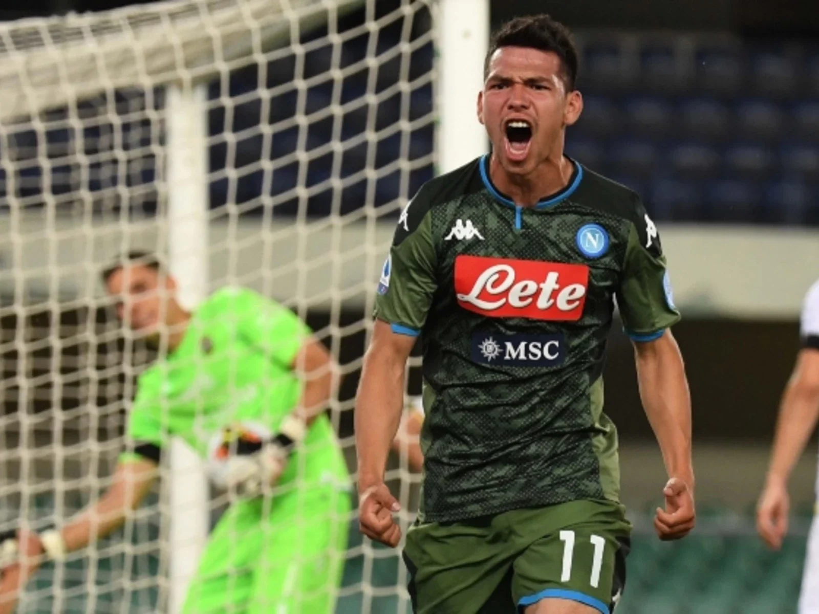 En imágenes, los mejores momentos del triunfo de Nápoli frente a Hellas Verona